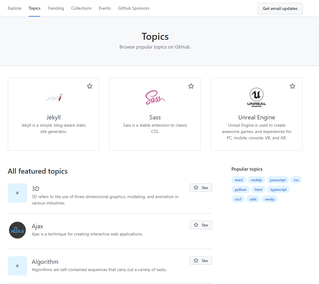 Have you curated your GitHub topic for your product?
