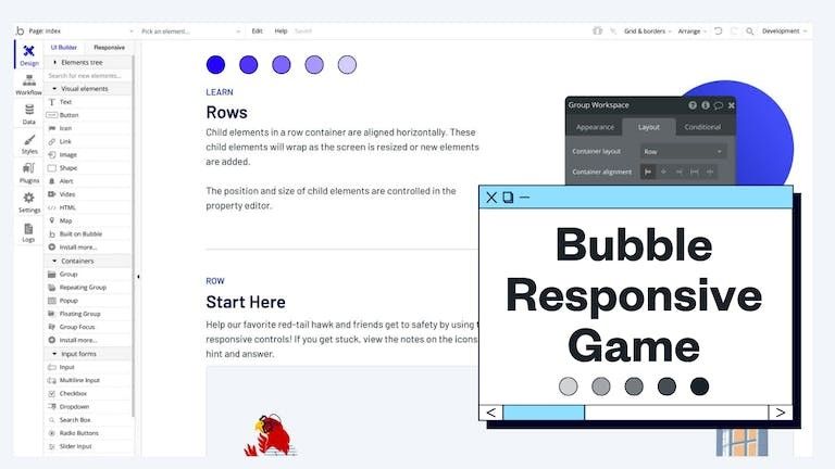 Mini case study: Bubble Academy's no-code Responsive Game